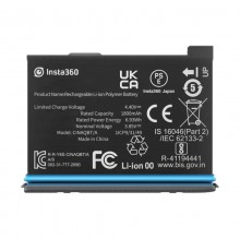 Battery Insta360 X3,1800 mAh