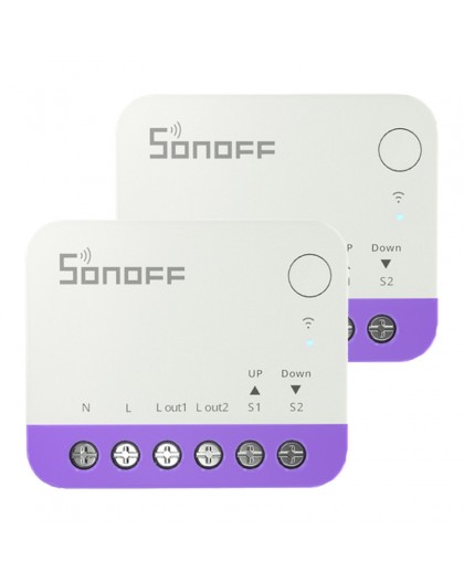 Sonoff MINI-RBS WiFi smart mini roller shutter switch (2 pcs.)