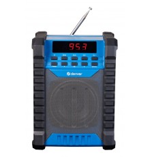 Denver WRB-60 FM transmitter Bluetooth Blue, Grey