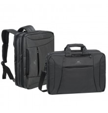 Rivacase 8290 notebook case 40.6 cm (16") Backpack case Black