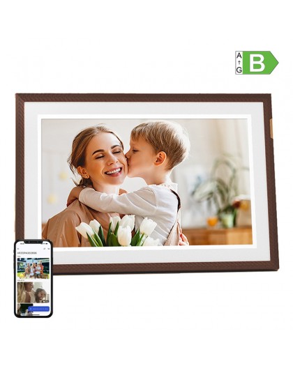 Arzopa D10 10.1" digital frame (dark brown)