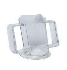 Mug for a disabled person transparent