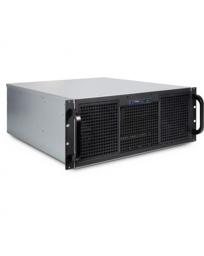Inter-Tech 4U 40248 Rack Black, Grey
