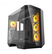 Darkflash DY470 computer case (black) + 4 fans