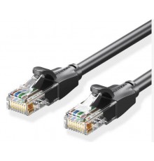 PATCH CABLE CAT.6 UTP/3M BLACK IBEBI VENTION