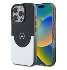 Mercedes Double Layer BiColor MagSafe Back Case for Apple iPhone 16 Pro