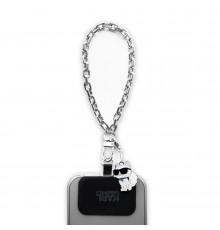 Karl Lagerfeld Universal Hand Strap Choupette / silver