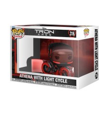 FUNKO Rides: Tron: Ares - Athena with Light Cycle