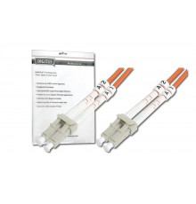 DIGITUS LWL patchkaabel LC - ST 1.00m multimood duplex OM3