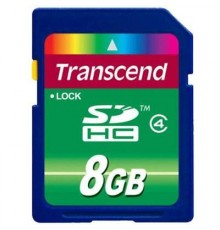 Transcend SDHC 8GB Class 4