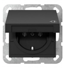 GIRA 4454005 SCHUKO KD System 55 Black m