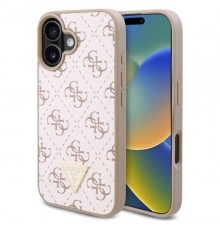 Guess New 4G Triangle Back Case for Apple iPhone 16 Plus