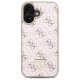 Guess New 4G Triangle Back Case for Apple iPhone 16 Plus