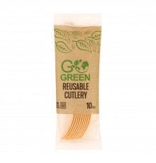 Go Green Reusable Forks 10pcs