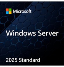 SB Microsoft Windows Server 2025 Std. 4Core [DE] AddLic NoMedia