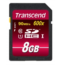 Transcend SDHC 8GB Class10 UHS-I 600x Ultimate