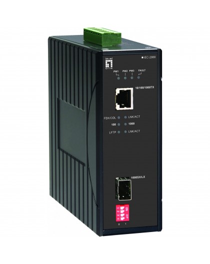 Konverteris IEC-2000 10/100TX100FX 2km