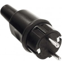 BACHMANN Full Rubber Plug Black Type 442