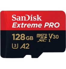 SanDisk Extreme PRO 128GB MicroSDXC Memory Card
