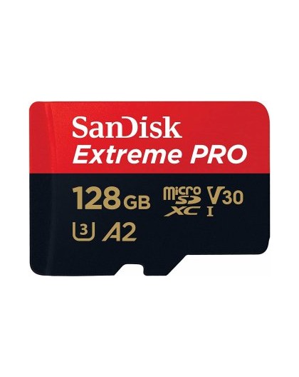 SanDisk Extreme PRO 128GB MicroSDXC Memory Card