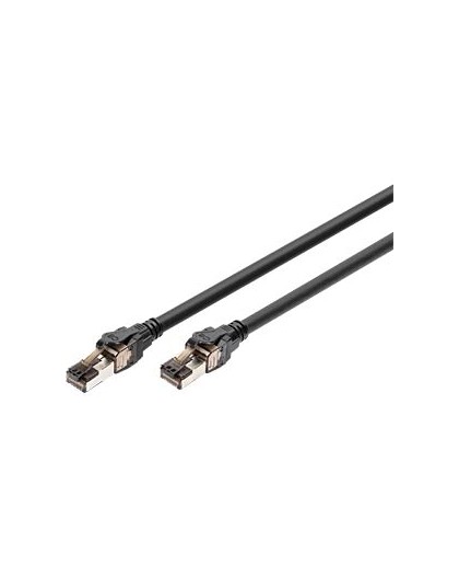 DIGITUS Patch Cable CAT 8.1 S/FTP 5.00m black