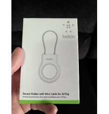 Belkin Secure Holder Wire Loop Apple AirTag, white MSC009btWH