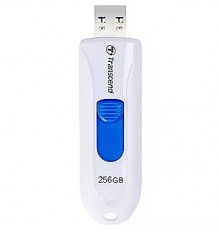 STICK 256GB Transcend JetFlash 790 USB3.1 baltas