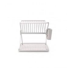 Brabantia Foldable Dish Drying Rack Small Light Grey