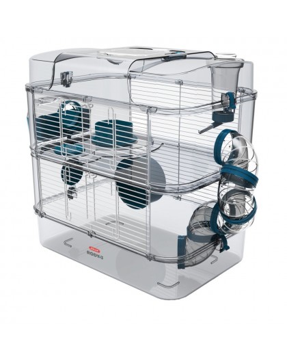 ZOLUX Rody3 DUO - rodent cage - Blue