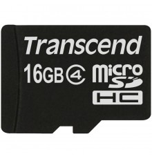 Transcend microSDHC 16GB Class 4