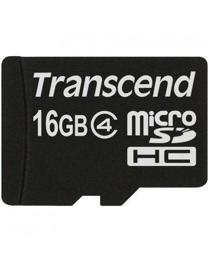 Transcend microSDHC 16GB Class 4