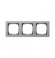 GIRA 021323 Frame 3f anthracite E2 3-fold E2