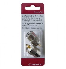 Albrecht PL259/6 UHF Plug