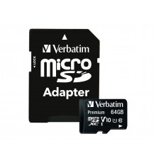 Verbatim Premium Micro SDXC Memory Card 64GB