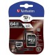 Verbatim Premium Micro SDXC Memory Card 64GB
