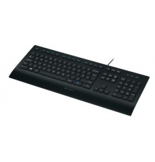 Logitech Keyboard K280e Corded Black