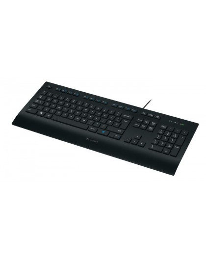 Logitech Keyboard K280e Corded Black