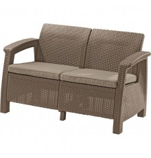 Keter Corfu Love Seat Dīvāns