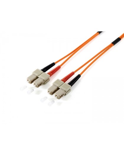 LWL Pārsais kabelis SC-SC 5,00m Multimode Duplex OM1 vai Polybe