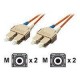 LWL Pārsais kabelis SC-SC 5,00m Multimode Duplex OM1 vai Polybe