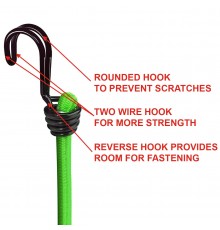 2x1 Master Lock Twin Wire Bungee 3021EURDAT