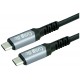 USB4 GEN2X2 (20GBS) C-C KABELIS