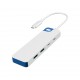 D TARGUS HyperDrive Flex 4 Port USB-C Combo Hub