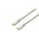 Equip Patch Cable Cat6A S/FTP 2xRJ45 20.00m White LSZH Polybe
