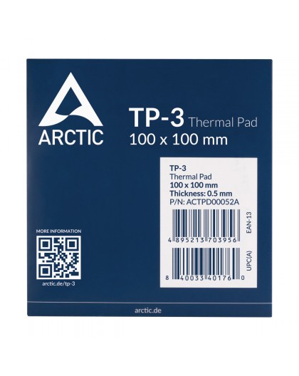 Arctic TP-3 Thermal Pad 100x100x0.5mm