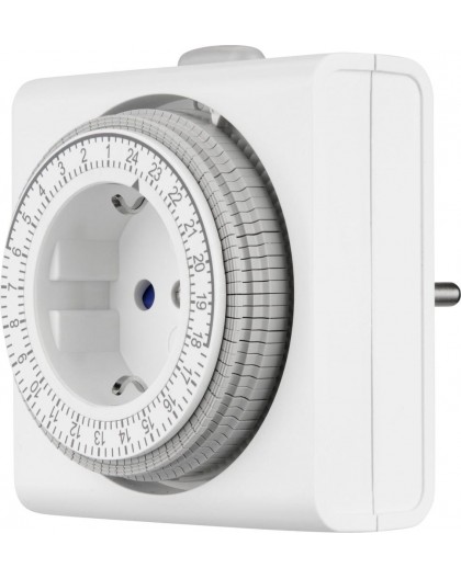 REV timer compact analog white