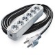REV timer compact analog white