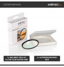 Walimex pro UV filtr Slim Super DMC 62 mm