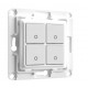 Shelly Accessories "Wall Switch 4" 4-Gang Wall Switch White