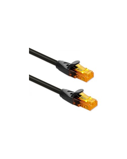 UTP patchcord cable cat6 2xRJ45 25m black